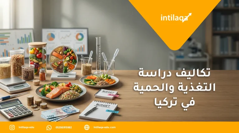 تكاليف دراسة التغذية والحمية في تركيا